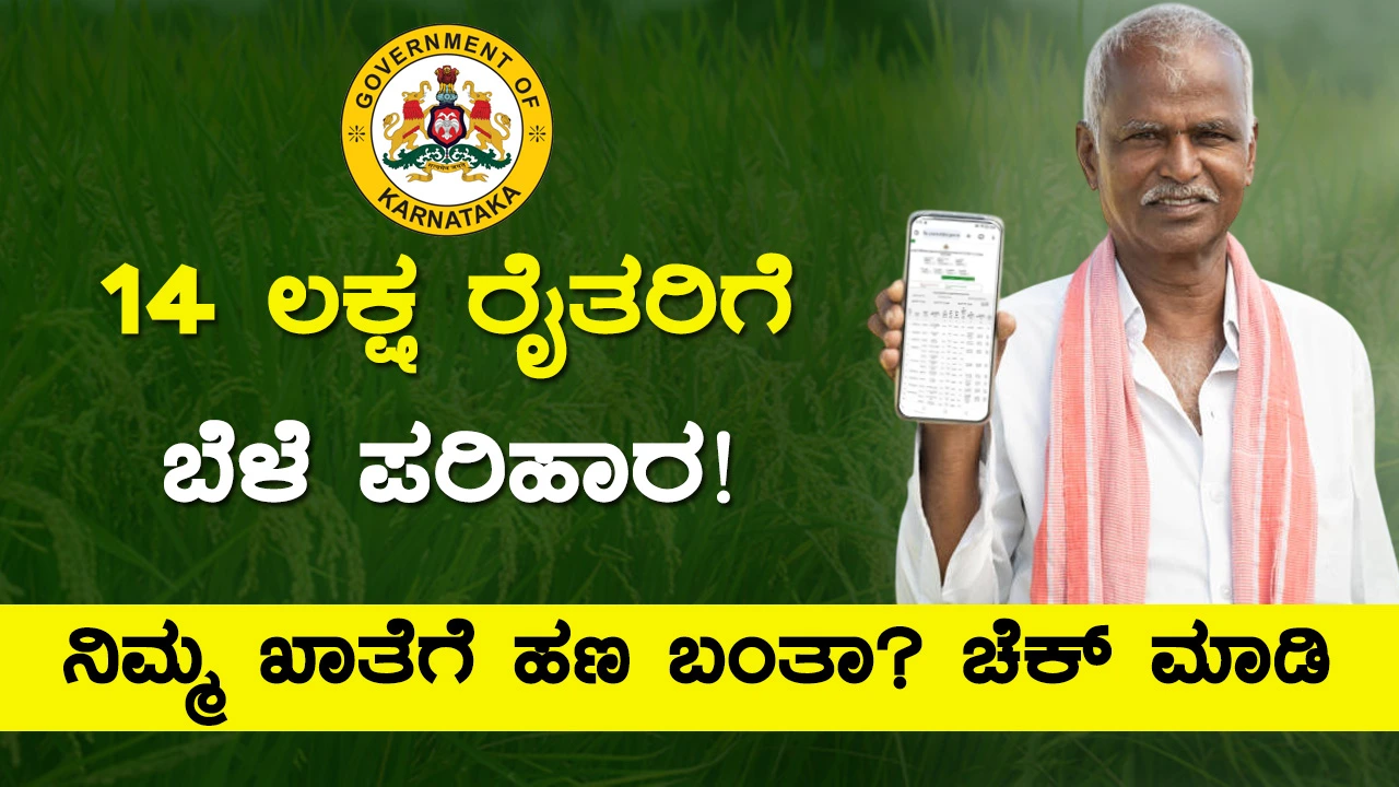 ಬೆಳೆ ಪರಿಹಾರ